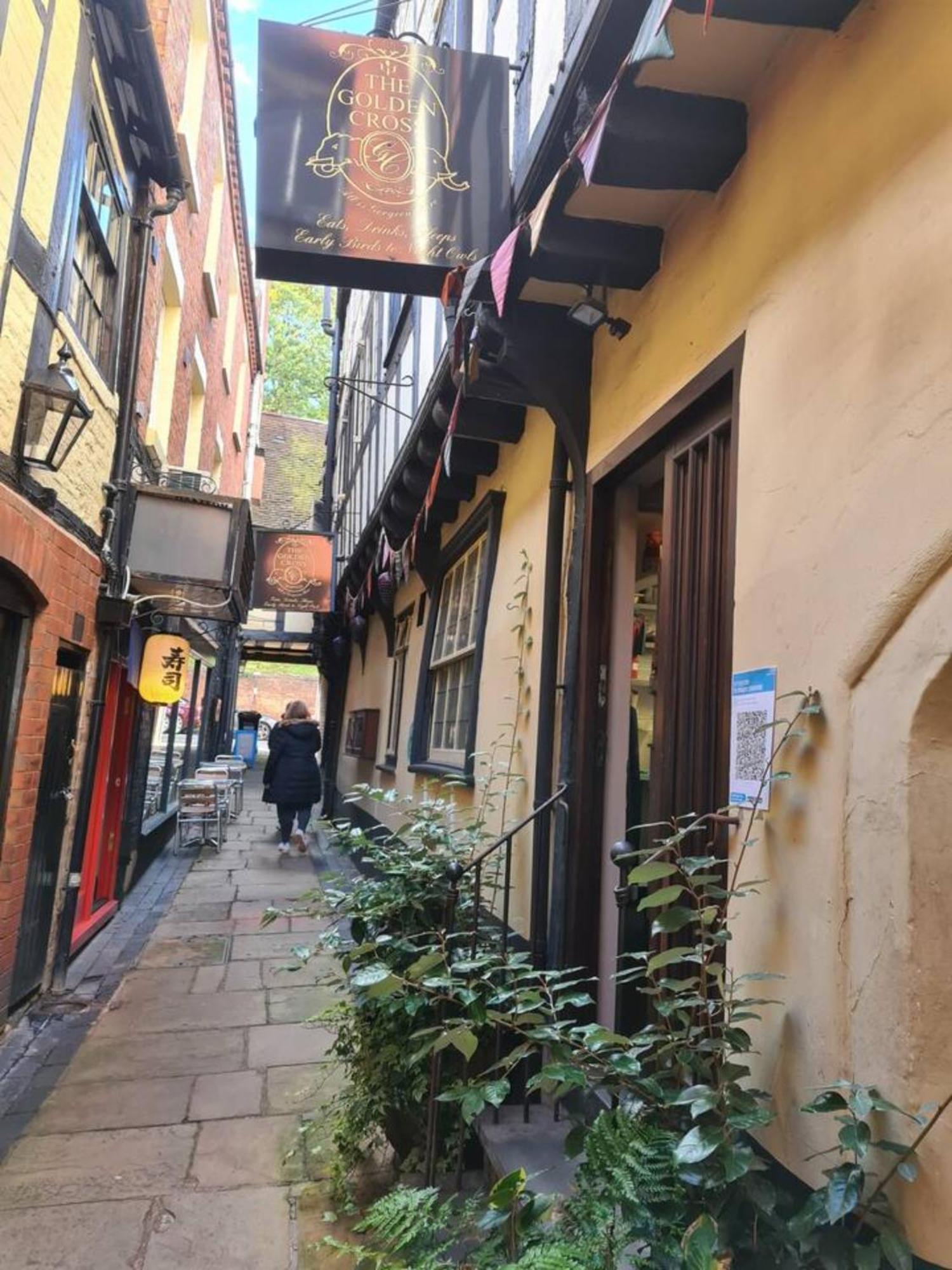 Cosy Corner - Town Centre Flat With Free Nearby Parking Lejlighed Shrewsbury Eksteriør billede