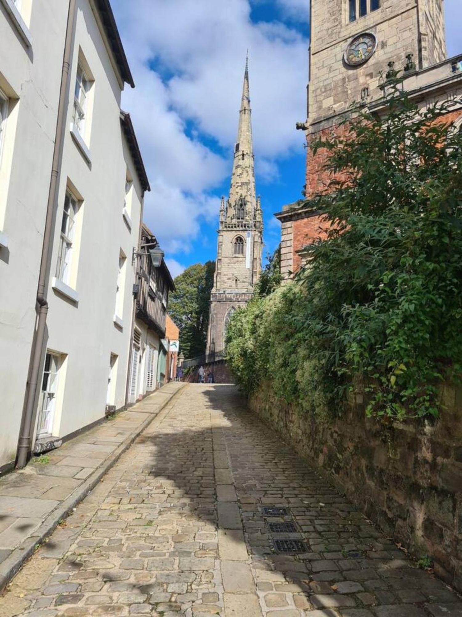 Cosy Corner - Town Centre Flat With Free Nearby Parking Lejlighed Shrewsbury Eksteriør billede