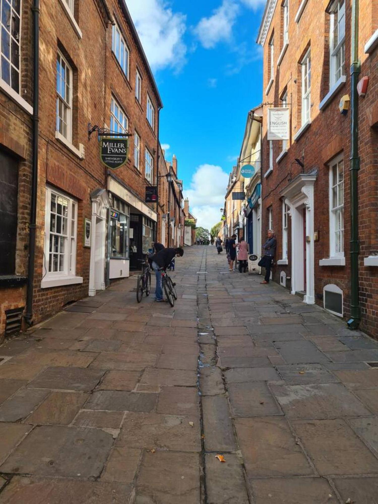 Cosy Corner - Town Centre Flat With Free Nearby Parking Lejlighed Shrewsbury Eksteriør billede