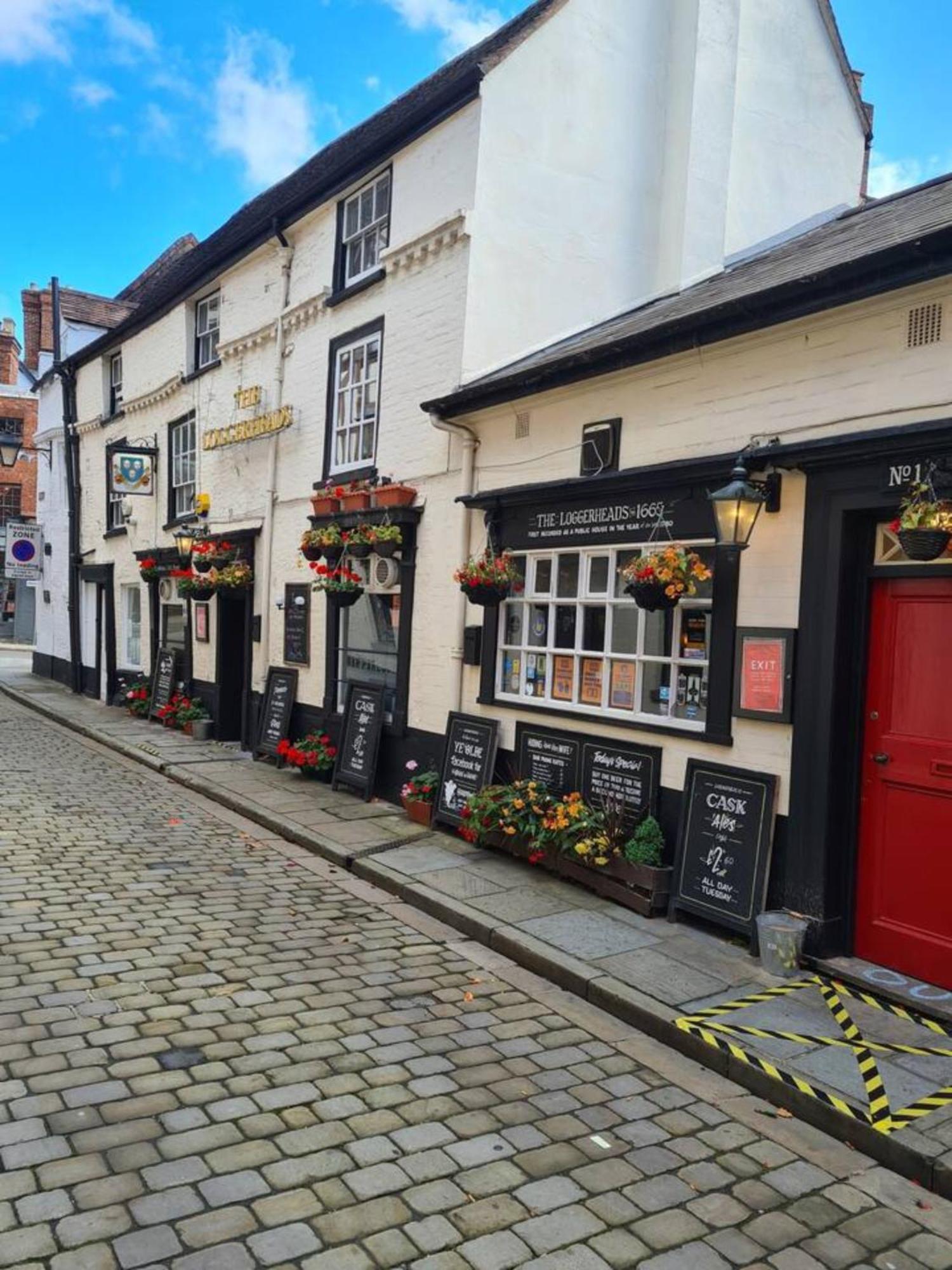 Cosy Corner - Town Centre Flat With Free Nearby Parking Lejlighed Shrewsbury Eksteriør billede