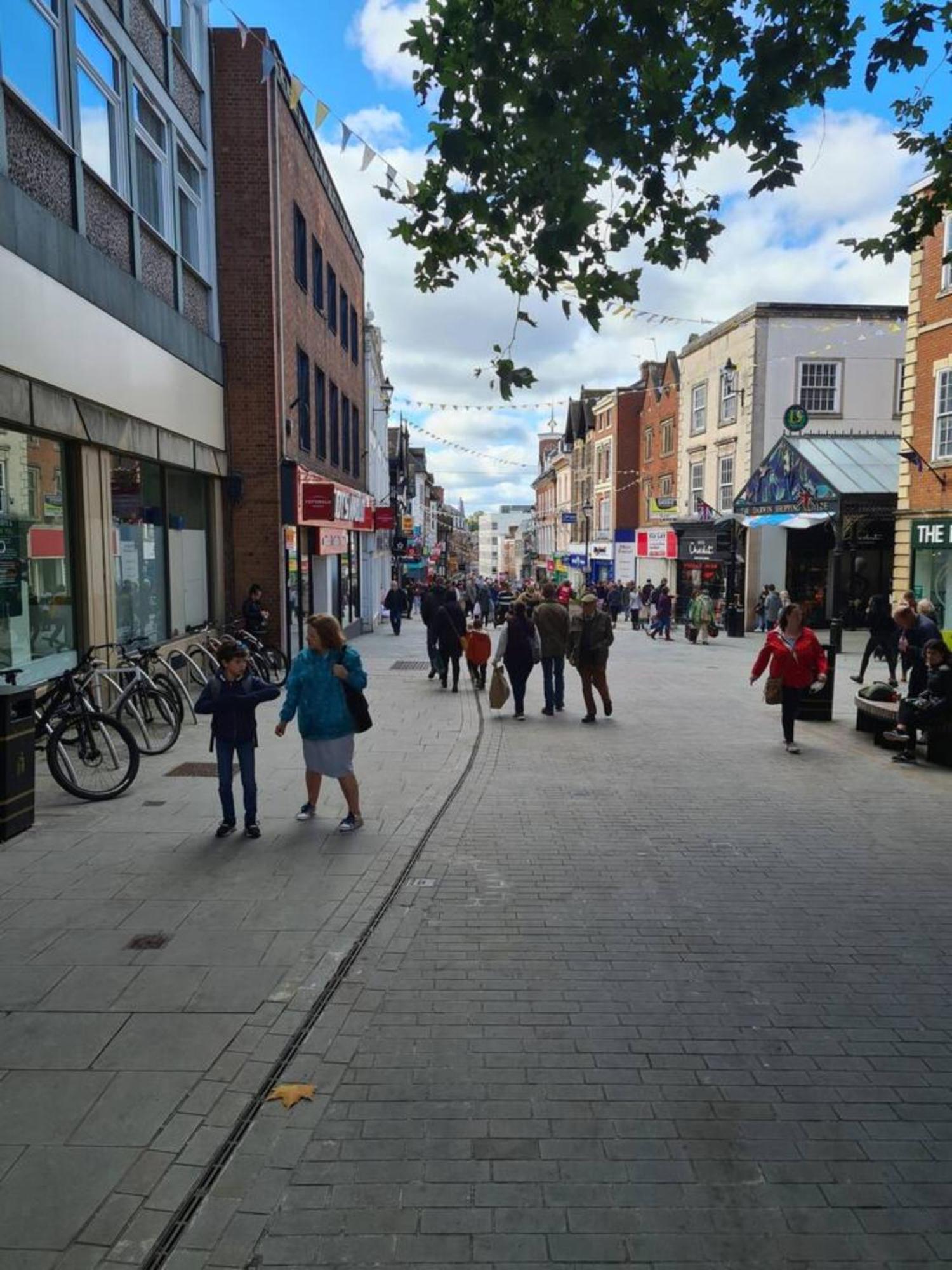 Cosy Corner - Town Centre Flat With Free Nearby Parking Lejlighed Shrewsbury Eksteriør billede