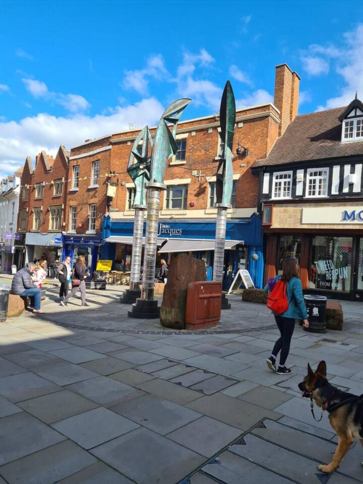 Cosy Corner - Town Centre Flat With Free Nearby Parking Lejlighed Shrewsbury Eksteriør billede